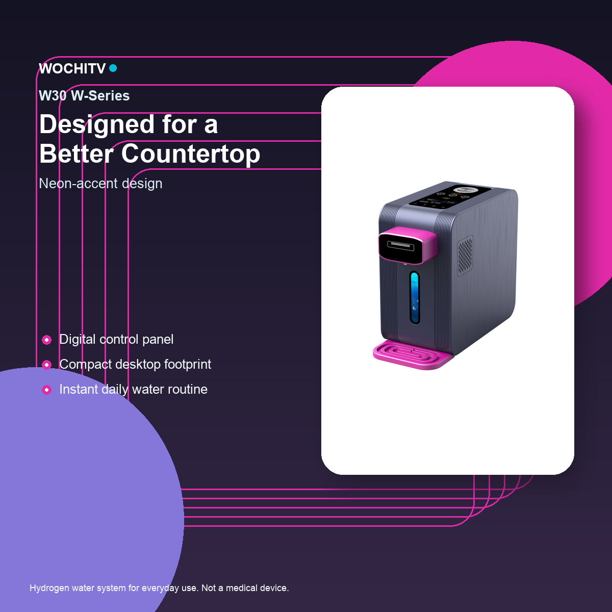 WOCHITV W30 01 distinct main - hydrogen water product image 1