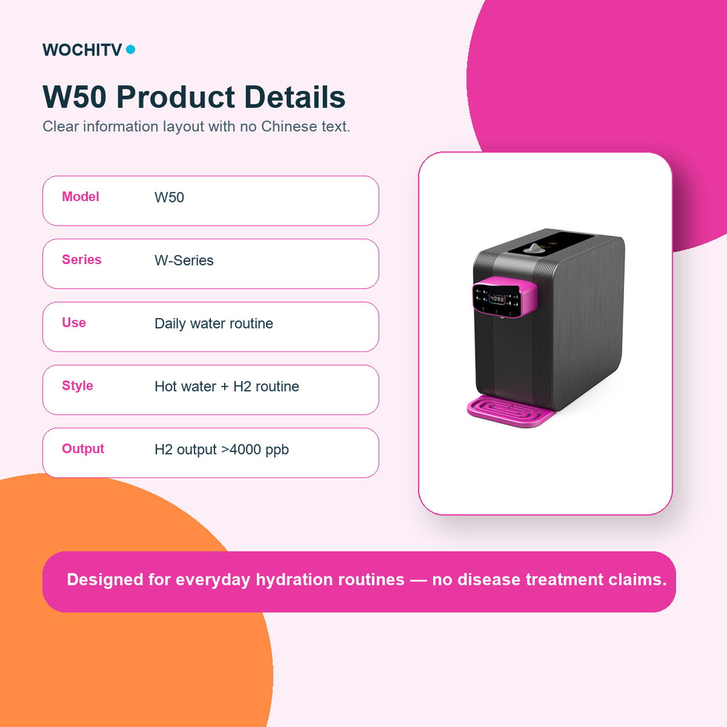WOCHITV W50 04 product details - hydrogen water product image 4