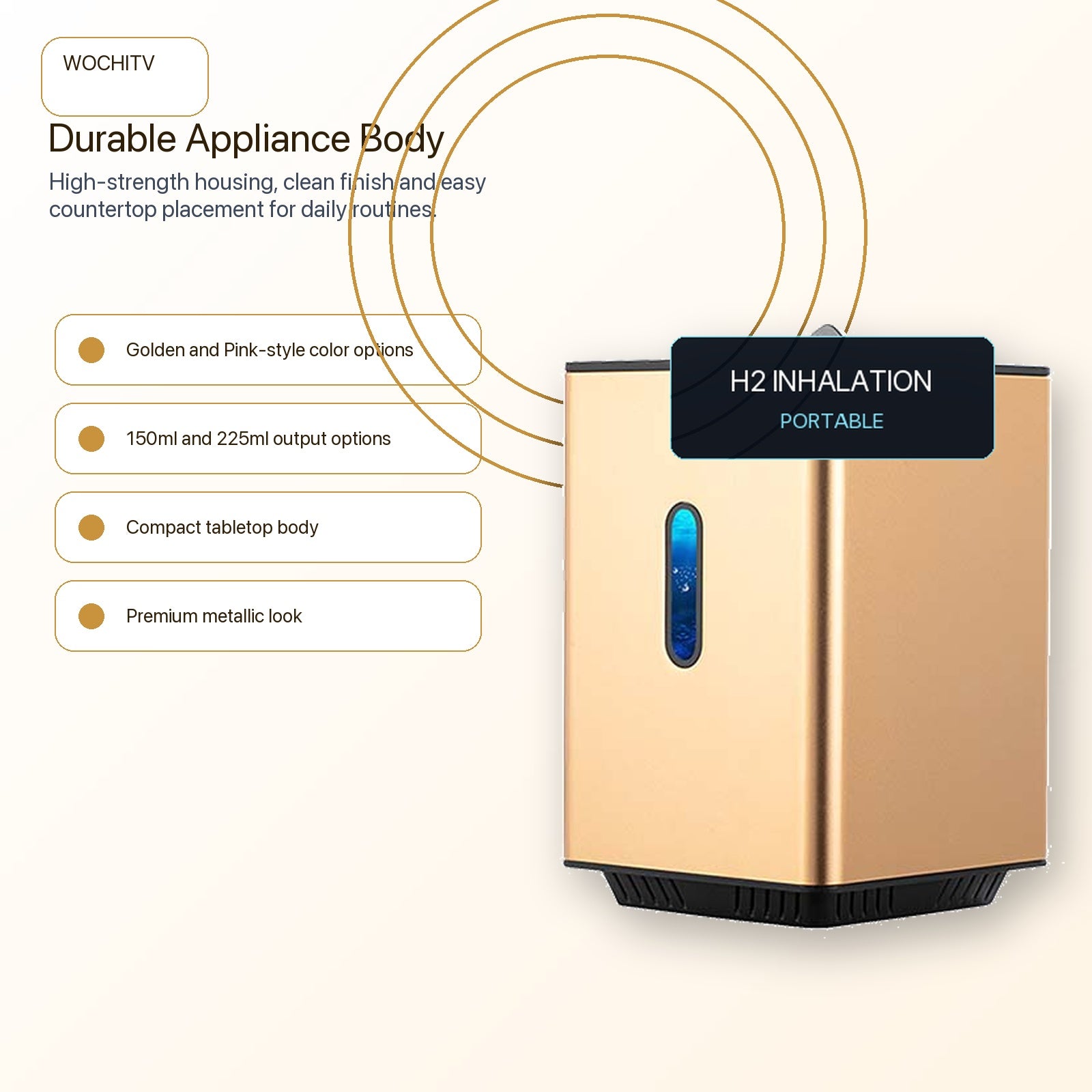 WOCHITV Hydrogen Inhalation Machine M80 product image 3