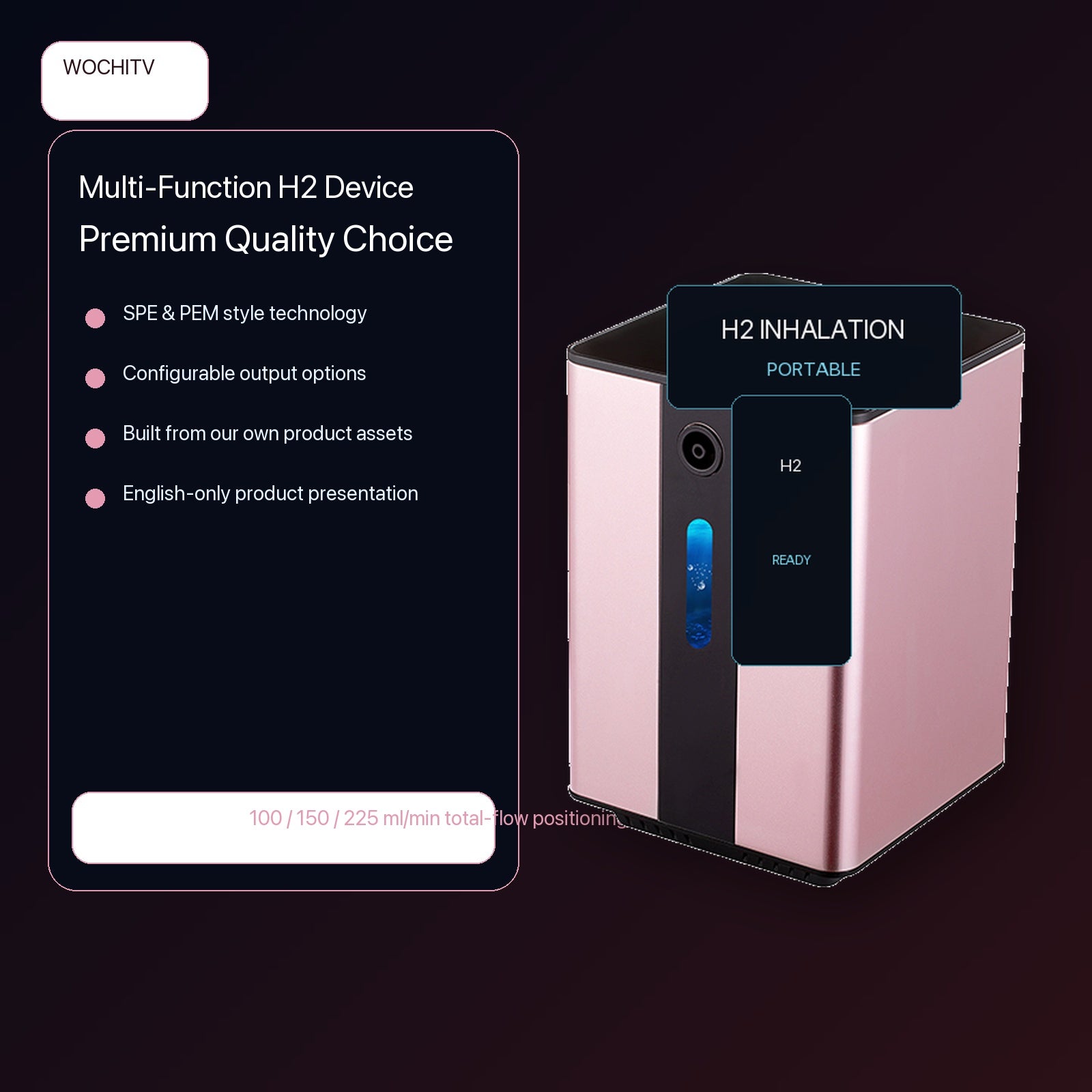 WOCHITV M86 Portable Hydrogen Inhaler product image 2