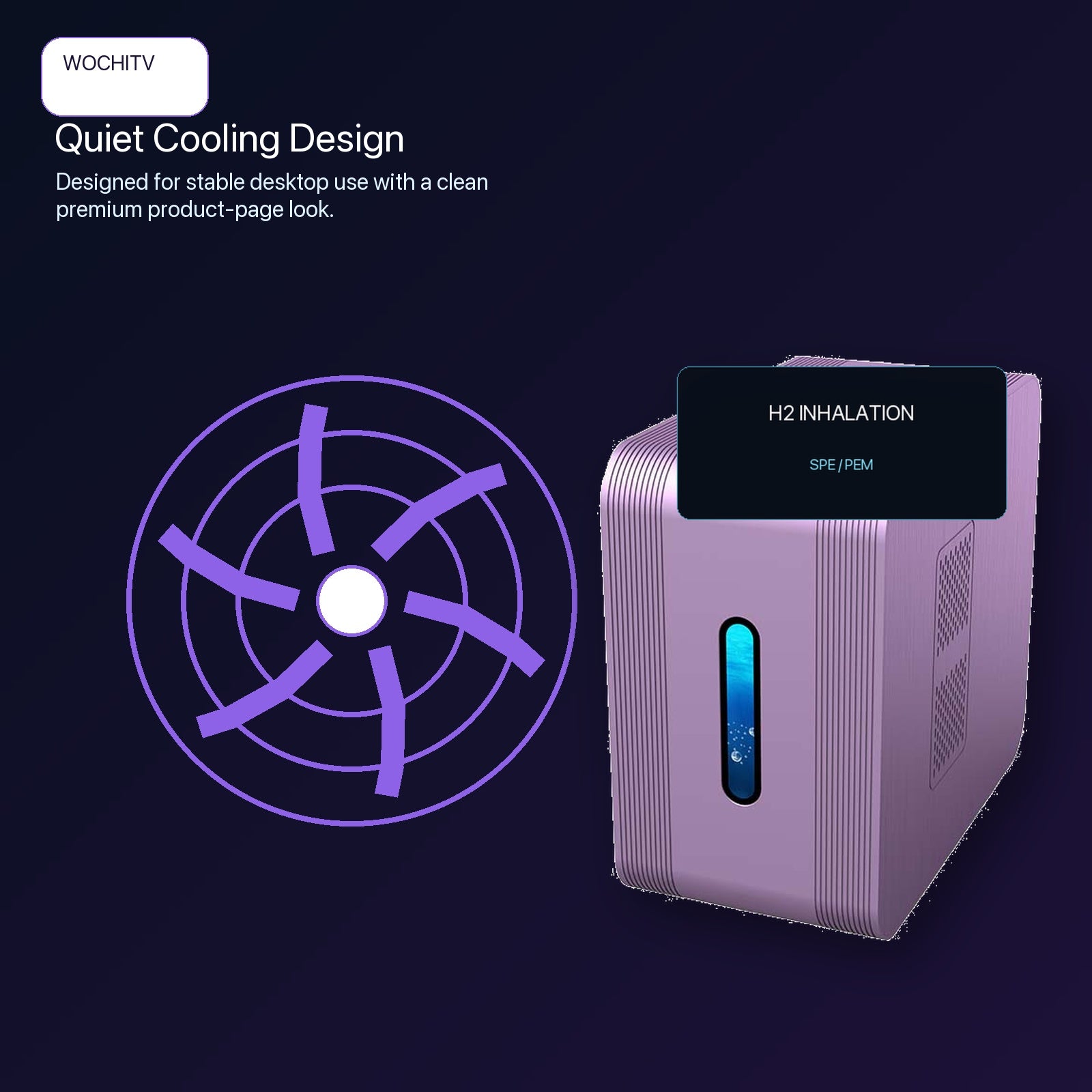 WOCHITV Hydrogen Inhalation Machine P60 product image 4